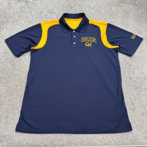 Knights Apparel Cal Bears California Golden Bears Golf Polo Shirt Men Large Blue
